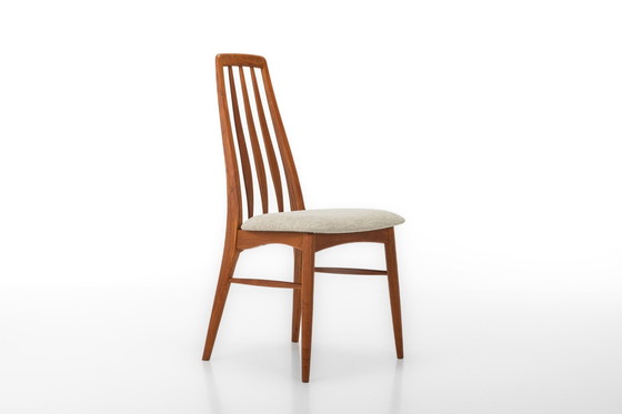 Image 1 of Eva Dining Chairs By Niels Koefoed For Koefoeds Hornslet, 1960S, Set Of 6