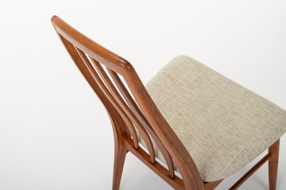 Image 1 of Eva Dining Chairs By Niels Koefoed For Koefoeds Hornslet, 1960S, Set Of 6