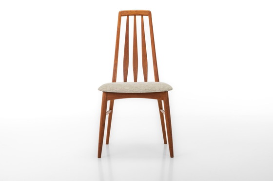 Image 1 of Eva Dining Chairs By Niels Koefoed For Koefoeds Hornslet, 1960S, Set Of 6