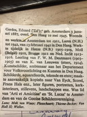 Zeldzame aquarel-Eduard Gerdes