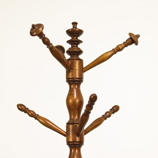 Antique Standing Coat Rack