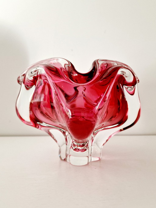 Josef Michal Hospodka Glass Art Bowl