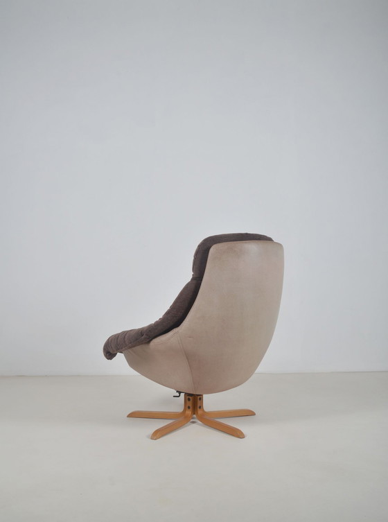 Image 1 of Chaise longue danoise conçue par H.W. Klein pour Bramin, années 1970