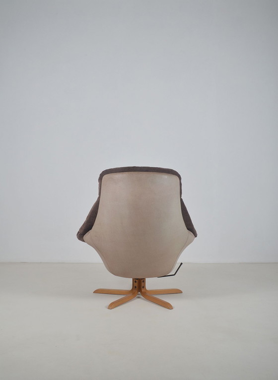 Image 1 of Chaise longue danoise conçue par H.W. Klein pour Bramin, années 1970