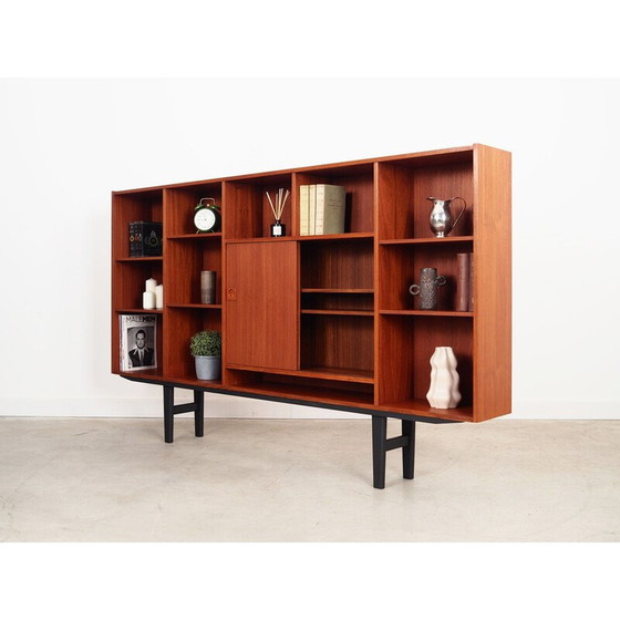 Image 1 of Teak bookcase, Danish design, 1970s, production: Farsø Møbelfabrik