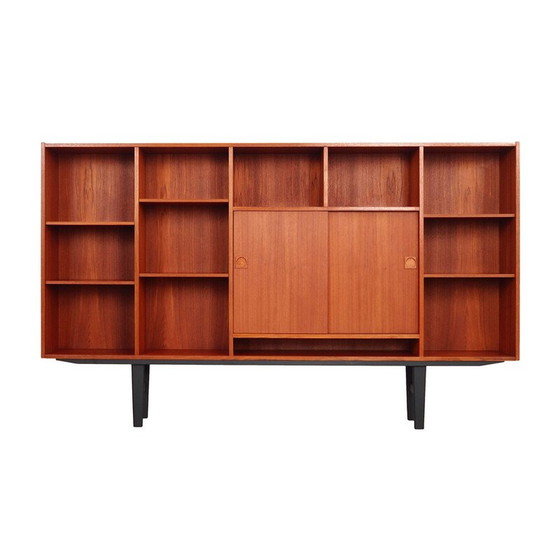 Image 1 of Teak bookcase, Danish design, 1970s, production: Farsø Møbelfabrik