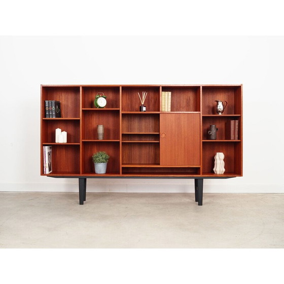 Image 1 of Teak bookcase, Danish design, 1970s, production: Farsø Møbelfabrik