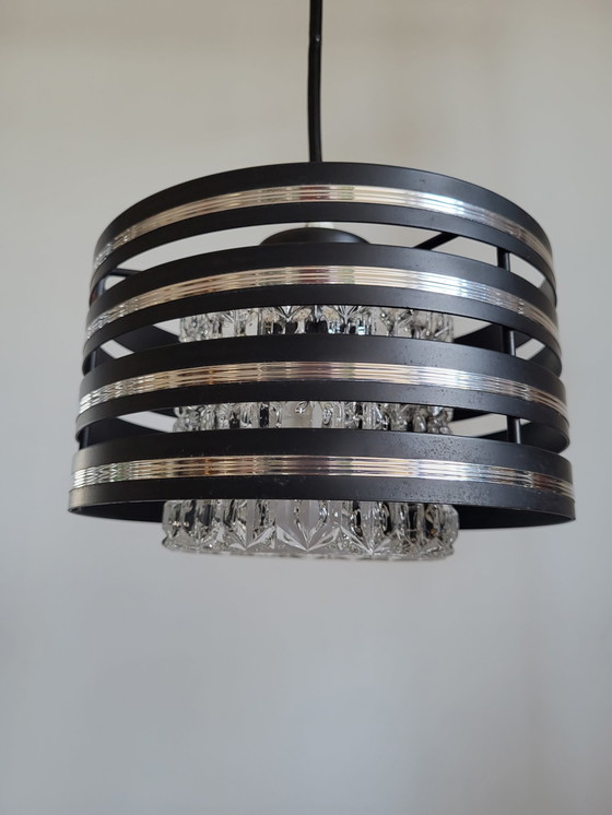 Image 1 of Vintage designer pendant lamp, Hillebrand, probably 1980s