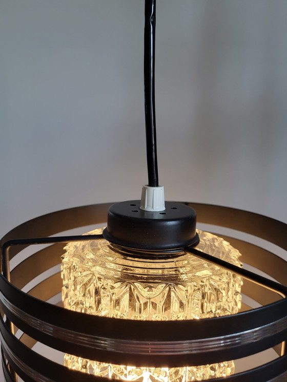 Image 1 of Vintage designer pendant lamp, Hillebrand, probably 1980s