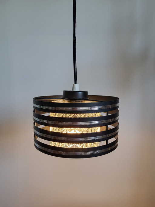 Vintage designer pendant lamp, Hillebrand, probably 1980s