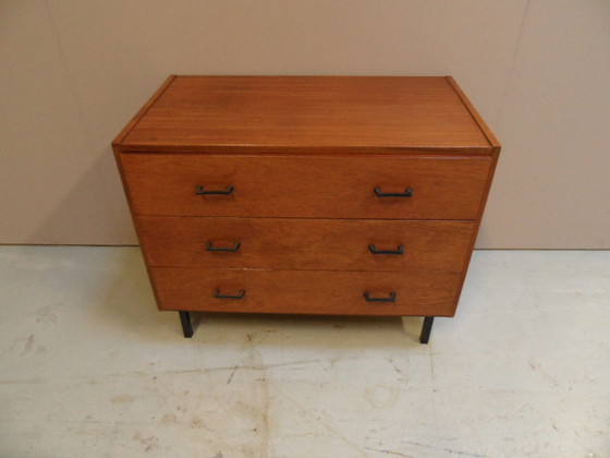 Image 1 of Commode en teck Mid Century 1960s