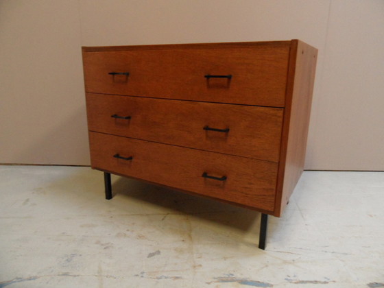 Image 1 of Commode en teck Mid Century 1960s