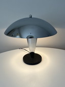 Vintage chrome mushroom lamp