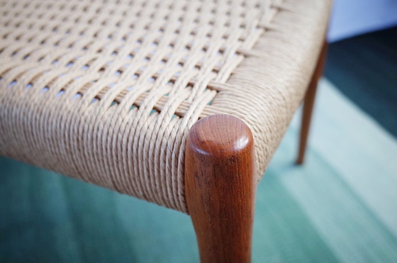 Image 1 of 4 X Danish teak chairs by Niels Otto Møller model 71