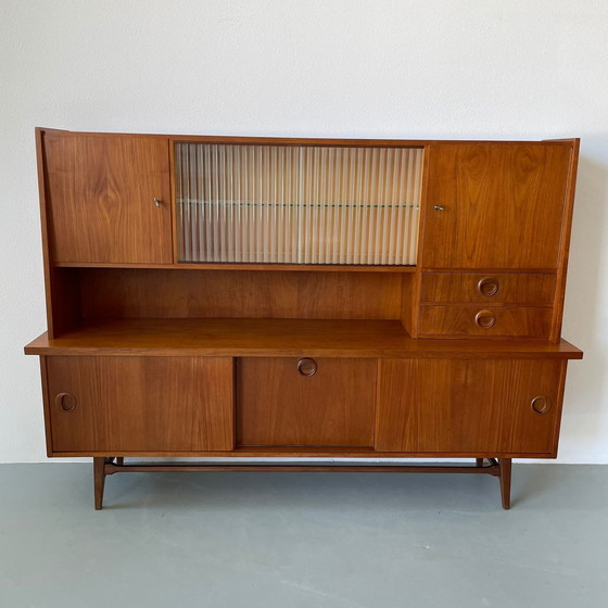 Image 1 of Vintage Danish higboard teak