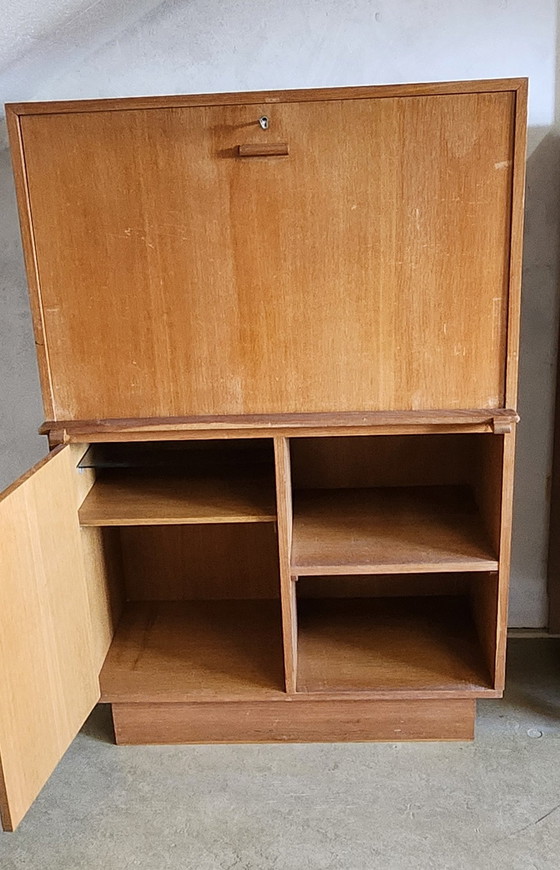 Image 1 of Mid Century Secretaire Kroonenburg Meubelen Amsterdam