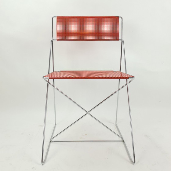 Image 1 of 4x Bent Krogh X-Line chair by Niels Jorgen Haugesen