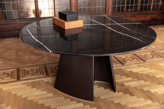 Image 1 of Spalli Story Marble & Solid Wood Table