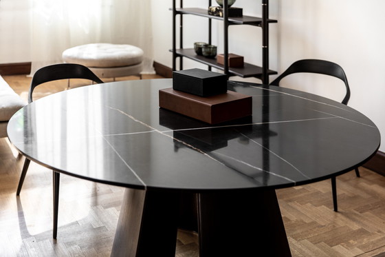 Image 1 of Spalli Story Marble & Solid Wood Table