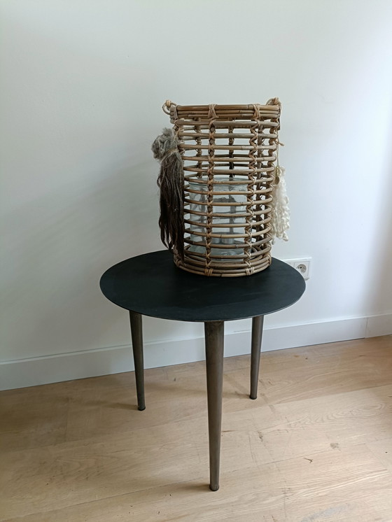 Image 1 of Industrial side table