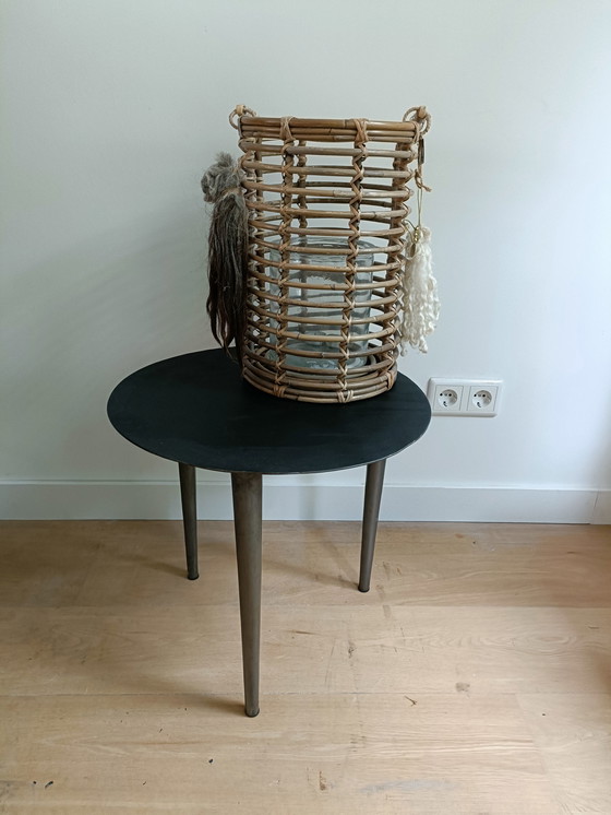 Image 1 of Industrial side table