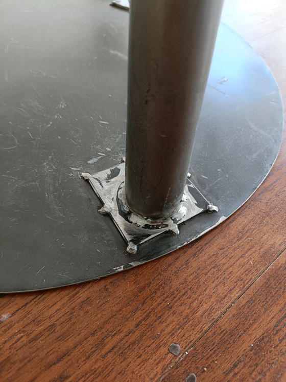 Image 1 of Industrial side table