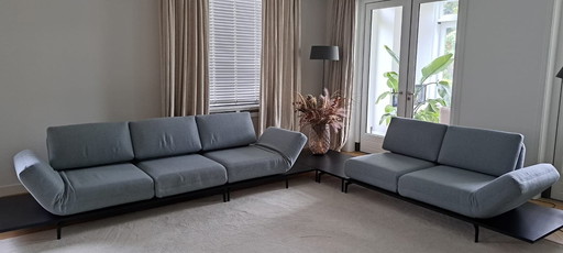 2x Rolf Benz Aura sofas