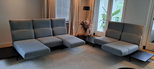 2x Rolf Benz Aura sofas