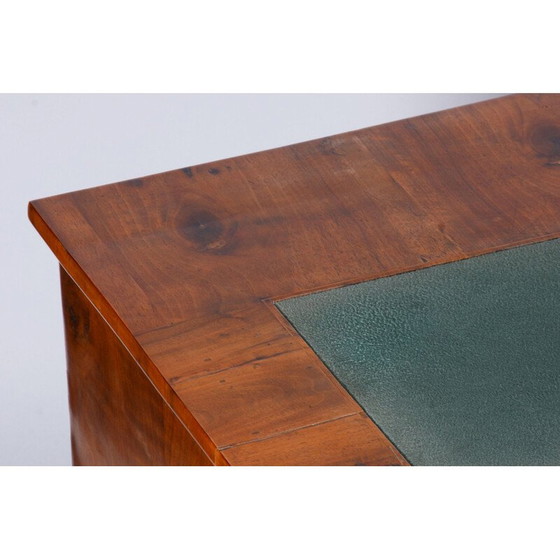 Image 1 of Vintage Biedermeier walnut desk, Czechoslovakia 1830