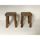 Set di 4 sgabelli vintage brutalisti anni '50