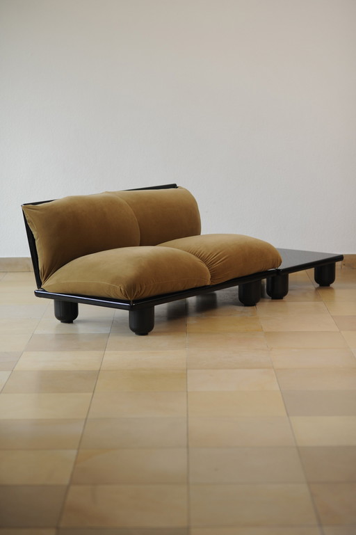 Rare Carlo Bartoli For Rossi Di Albizzate 'Blop' Sofa + Table