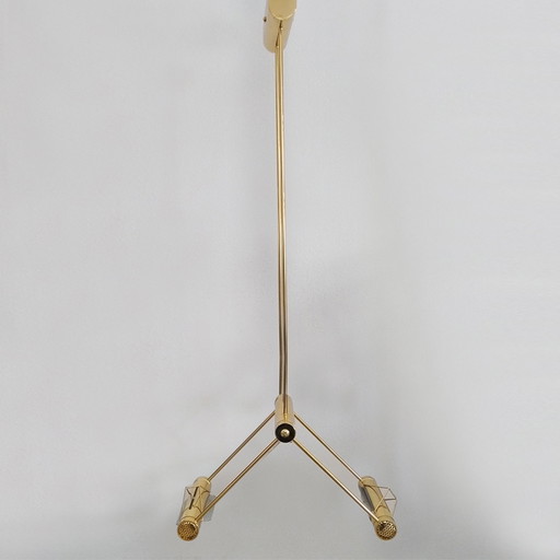 1970s Gorgeous Pendant Lamp in Brass by Cattaneo. Made in Italy