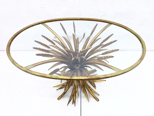 Wheat Sheaf coffee table Coco Chanel style 50s 60s Hollywood Regency