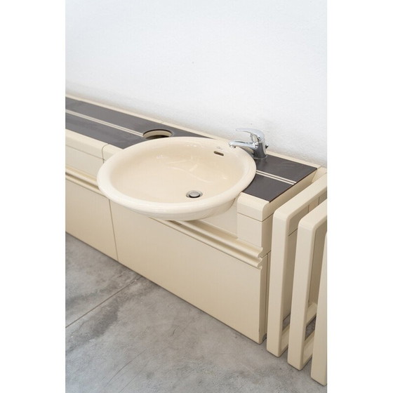 Image 1 of Vintage ceramic bathroom by Joe Colombo, 1970