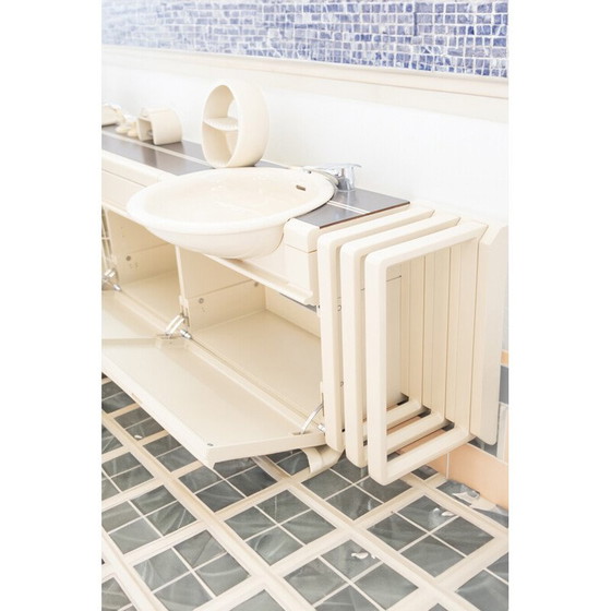 Image 1 of Vintage ceramic bathroom by Joe Colombo, 1970