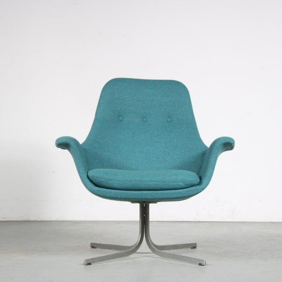 Image 1 of Rare Pierre Paulin Lounge Chair for Artifort, Netherlands 1950