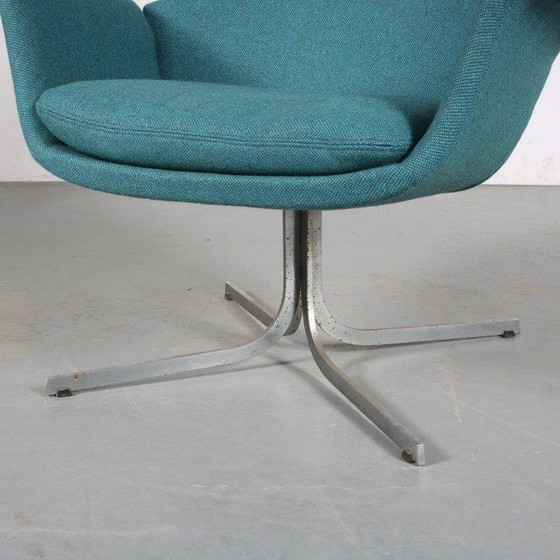 Image 1 of Rare Pierre Paulin Lounge Chair for Artifort, Netherlands 1950