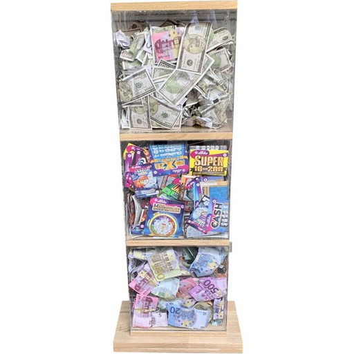 Vintage sculpture "Cash accumulation"