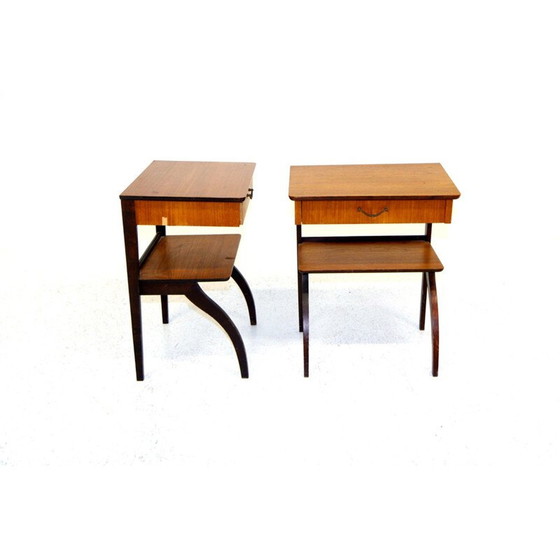 Image 1 of Coppia di comodini vintage in teak, Svezia 1960
