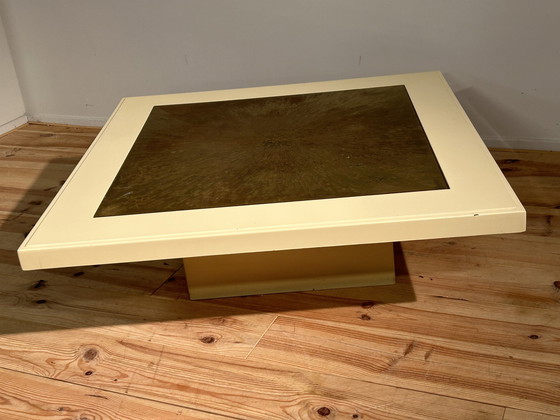 Image 1 of Maud Coffee Table Etched Brass