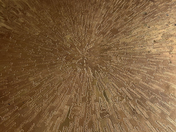 Image 1 of Maud Coffee Table Etched Brass