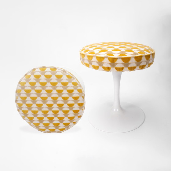 Image 1 of 2X Knoll International Tulip Stools