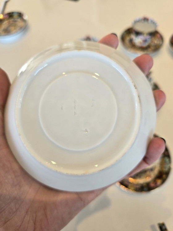 Image 1 of 10 Espresso Cups With 12 Dishes