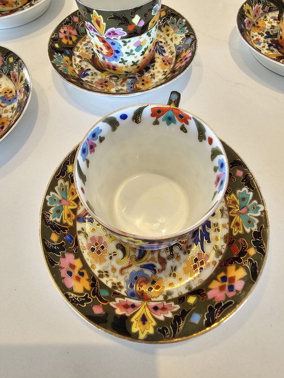 Image 1 of 10 Espresso Cups With 12 Dishes