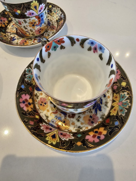 Image 1 of 10 Espresso Cups With 12 Dishes