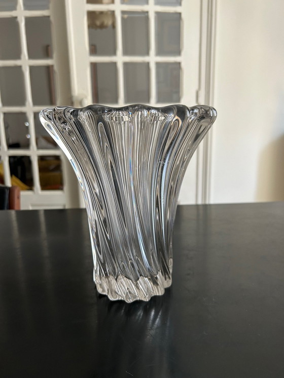 Image 1 of Pierre D'Avesn Crystal Vase