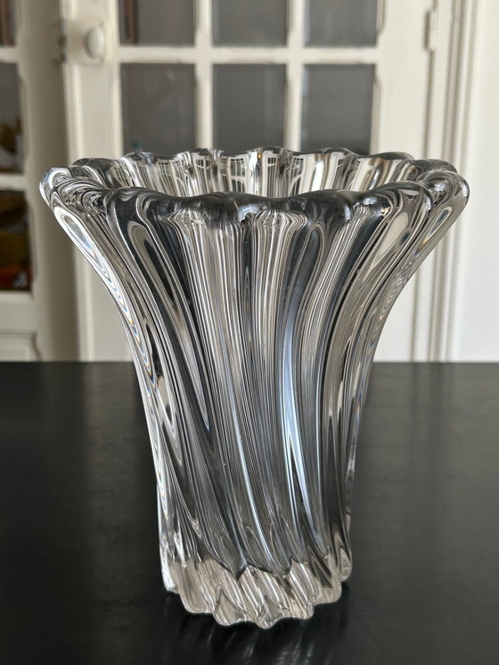 Image 1 of Pierre D'Avesn Crystal Vase