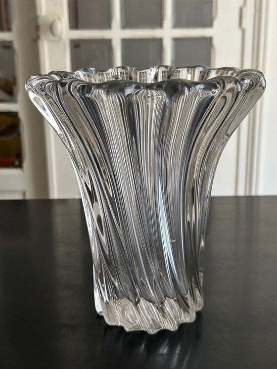 Image 1 of Pierre D'Avesn Crystal Vase