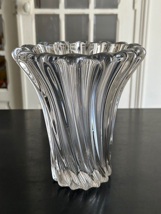 Image 1 of Pierre D'Avesn Crystal Vase