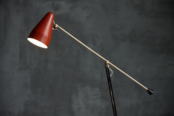 Image 1 of Vintage Grashopper floor lamp "6320" by Wim Rietveld for Gispen, 1950s